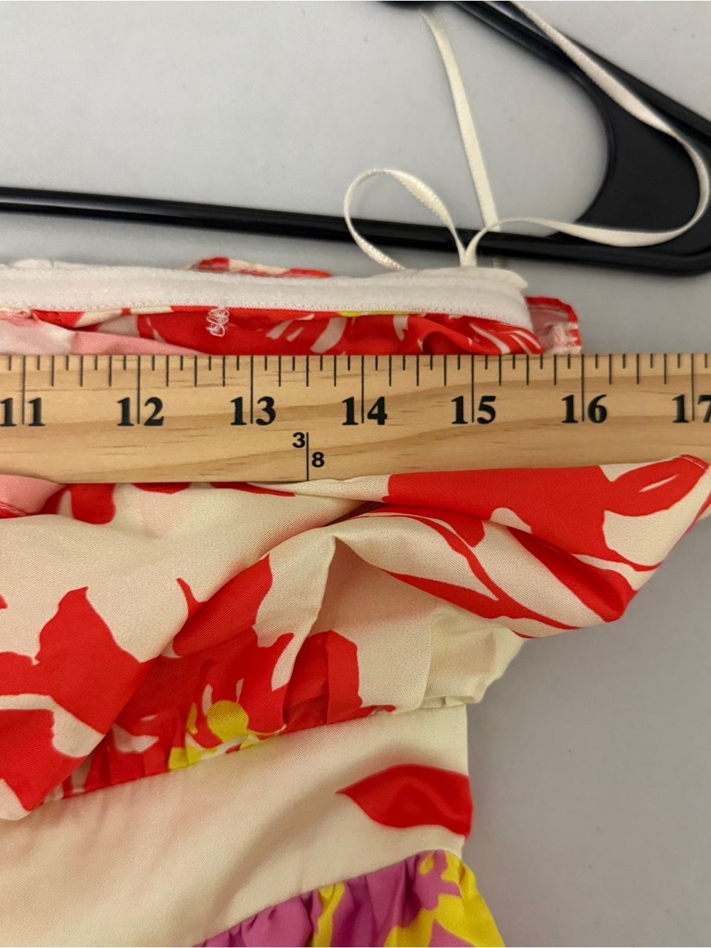 Anthropologie x Vineet Bahl Strapless Floral Dress Size Small Beach Vacation - Picture 10 of 12